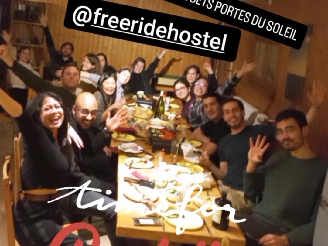 Freeride Hostel Les Crosets Exterior foto