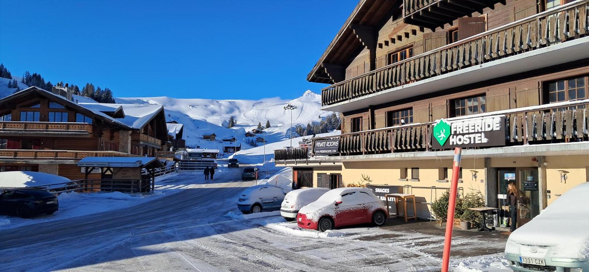 Freeride Hostel Les Crosets Exterior foto